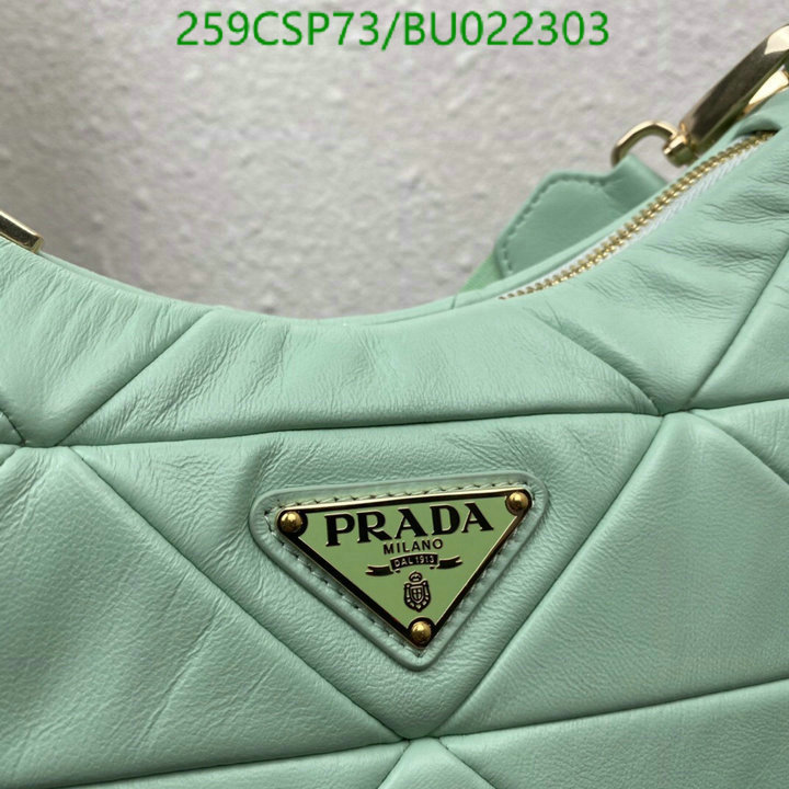 Prada Bag-(Mirror)-Diagonal-,Code: BU022303,$: 259USD