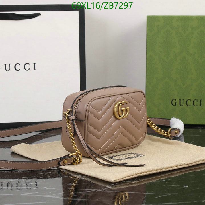 Gucci Bag-(4A)-Marmont,Code: ZB7297,$: 69USD