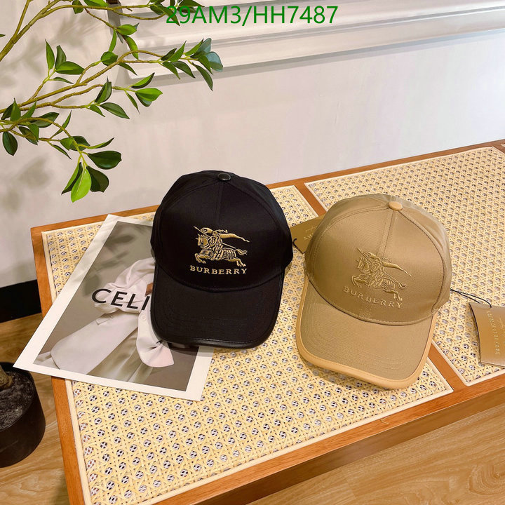 Cap -(Hat)-Burberry, Code: HH7487,$: 29USD