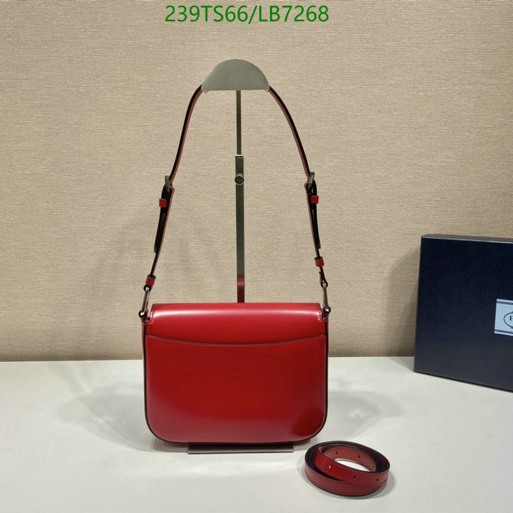 Prada Bag-(Mirror)-Diagonal-,Code: LB7268,$: 239USD