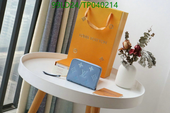 LV Bags-(Mirror)-Wallet-,Code: TP040214,