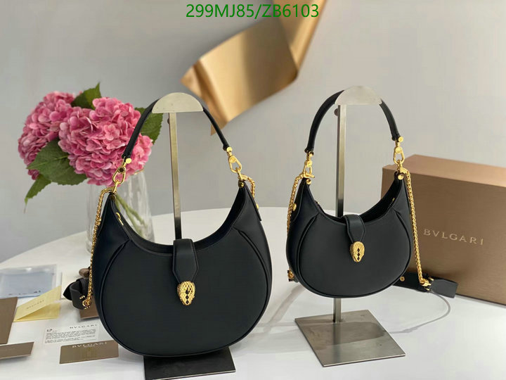 Bvlgari Bag-(Mirror)-Handbag-,Code: ZB6103,