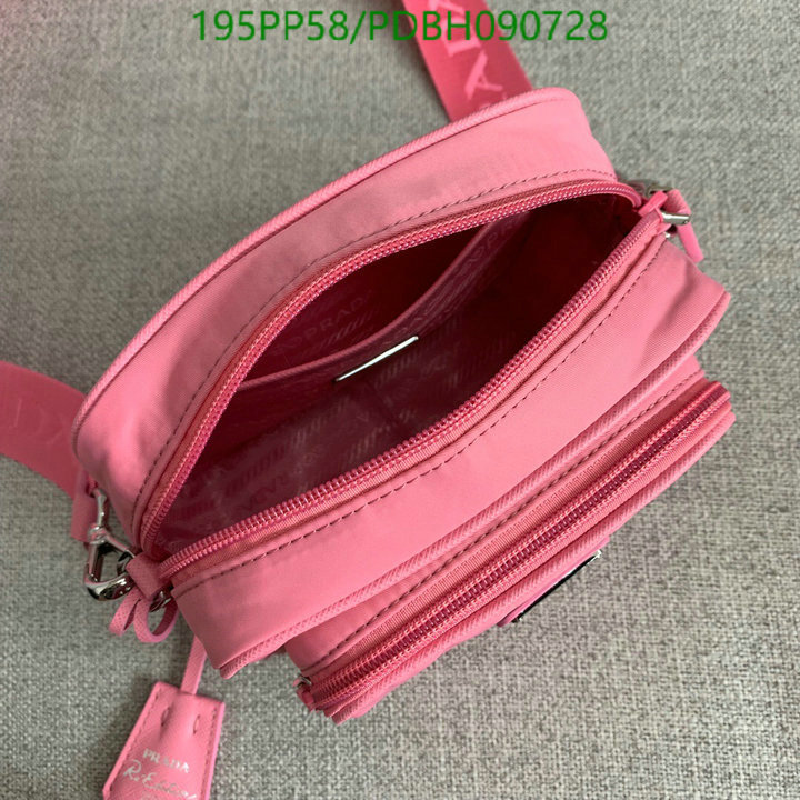 Prada Bag-(Mirror)-Diagonal-,Code:PDBH090728,$:195USD