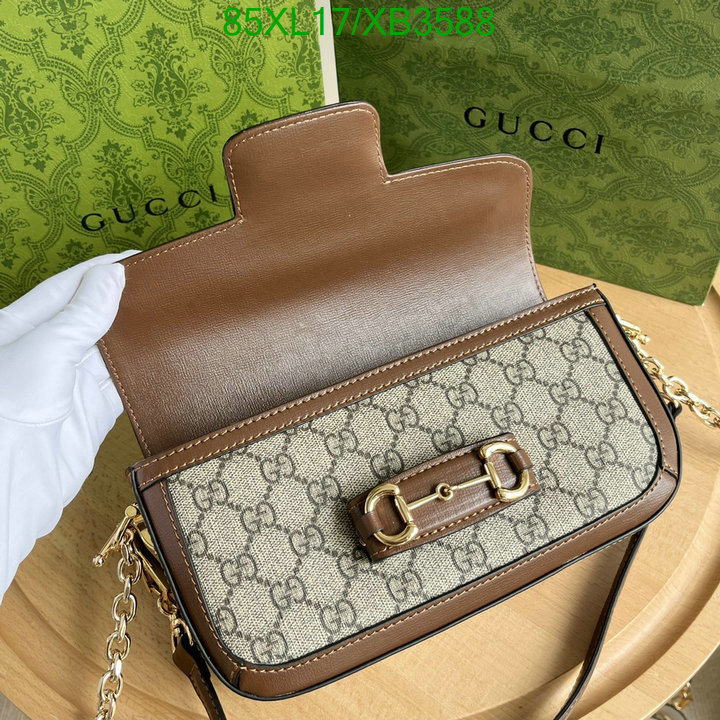 Gucci Bag-(4A)-Horsebit-,Code: XB3588,$: 85USD