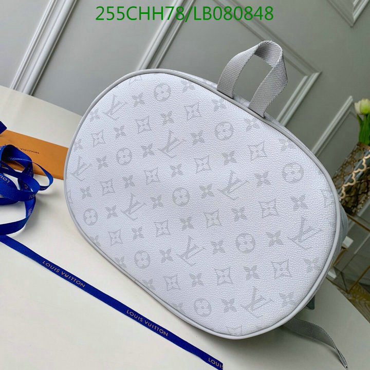 LV Bags-(Mirror)-Backpack-,Code: LB080848,$:255USD