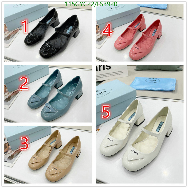 Women Shoes-Prada, Code: LS3920,$: 115USD