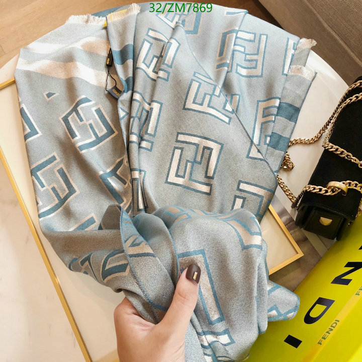 Scarf-Fendi, Code: ZM7869,$: 32USD