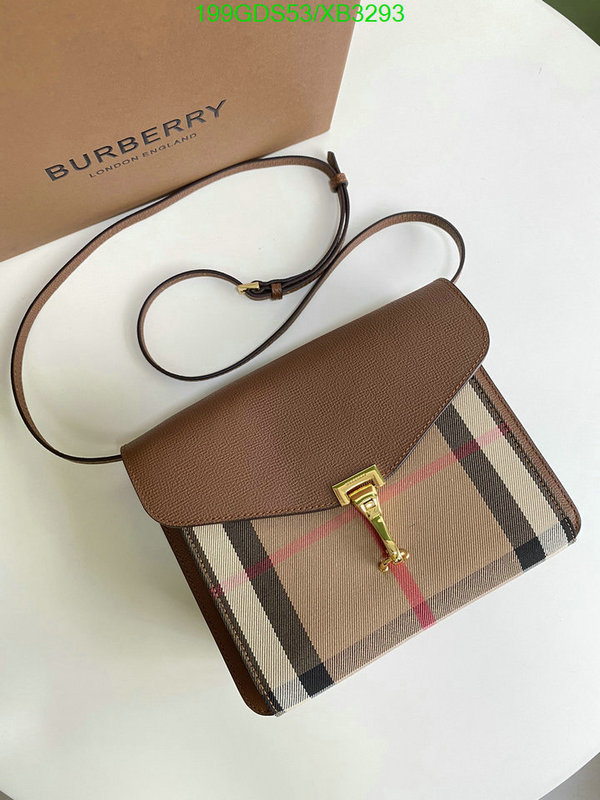 Burberry Bag-(Mirror)-Diagonal-,Code: XB3293,$: 199USD