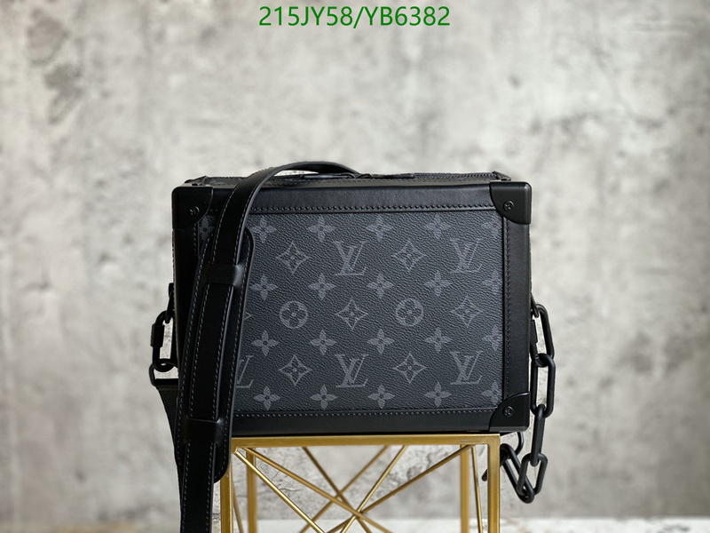 LV Bags-(Mirror)-Petite Malle-,Code: YB6382,$: 215USD