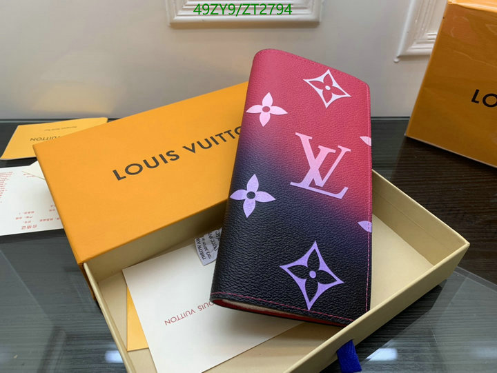 LV Bags-(4A)-Wallet-,Code: ZT2794,$: 49USD