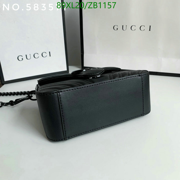 Gucci Bag-(4A)-Marmont,Code: ZB1157,$: 89USD