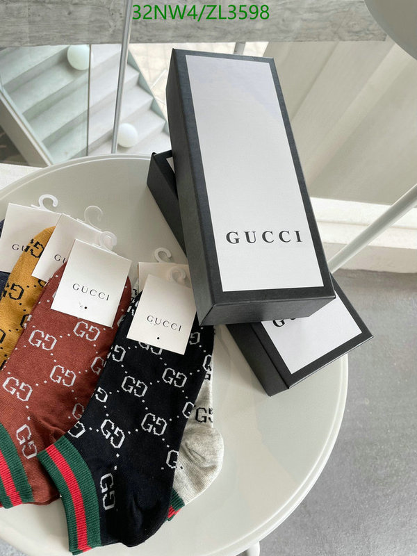 Sock-Gucci, Code: ZL3598,$: 32USD