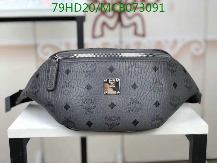 MCM Bag-(Mirror)-Belt Bag-Chest Bag--,Code: MCB073091,$:79USD