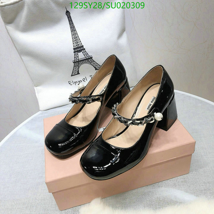 Women Shoes-Miu Miu, Code: SU020309,$: 129USD