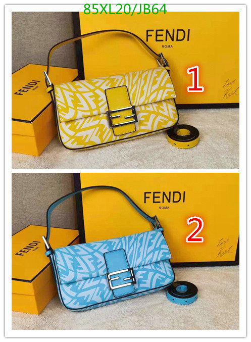 Fendi Bag-(4A)-Baguette-,Code: JB64,$: 85USD