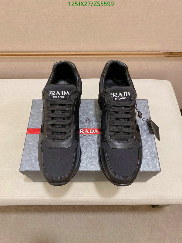 Men shoes-Prada, Code: ZS5599,$: 125USD