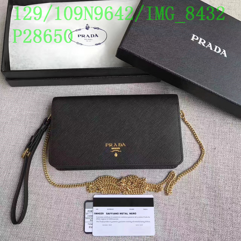 Prada Bag-(Mirror)-Diagonal-,Code: PDB112303,$: 129USD