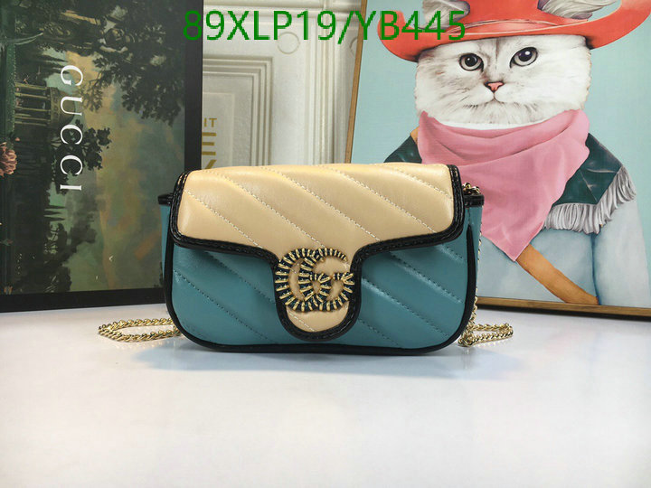 Gucci Bag-(4A)-Marmont,Code: YB445,$: 89USD