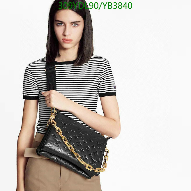 LV Bags-(Mirror)-Pochette MTis-Twist-,Code: YB3840,$: 309USD