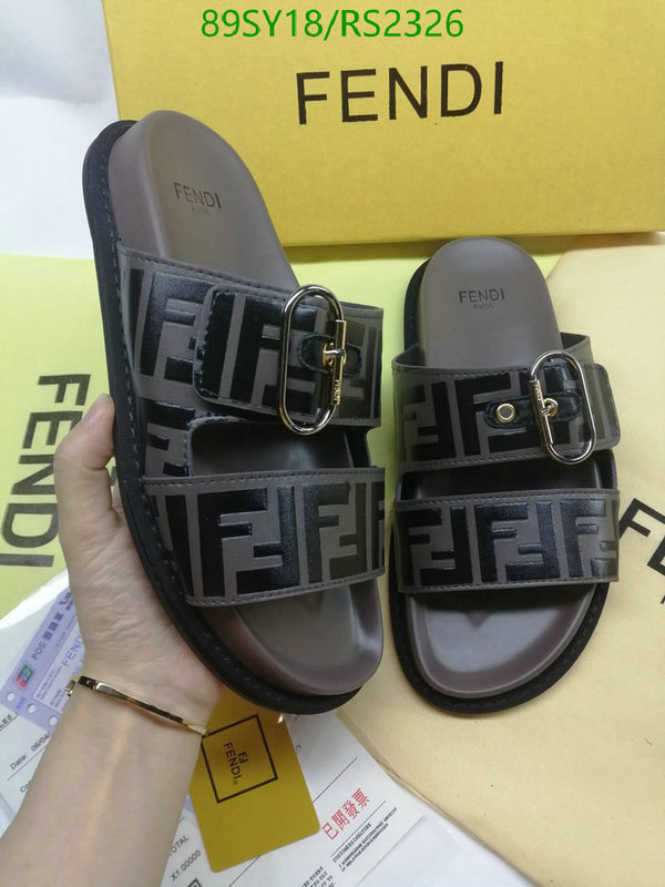 Men shoes-Fendi, Code: RS2326,$: 89USD