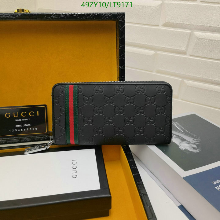 Gucci Bag-(4A)-Wallet-,Code: LT9171,$: 49USD