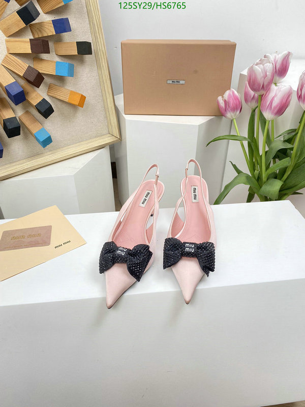 Women Shoes-Miu Miu, Code: HS6765,$: 125USD