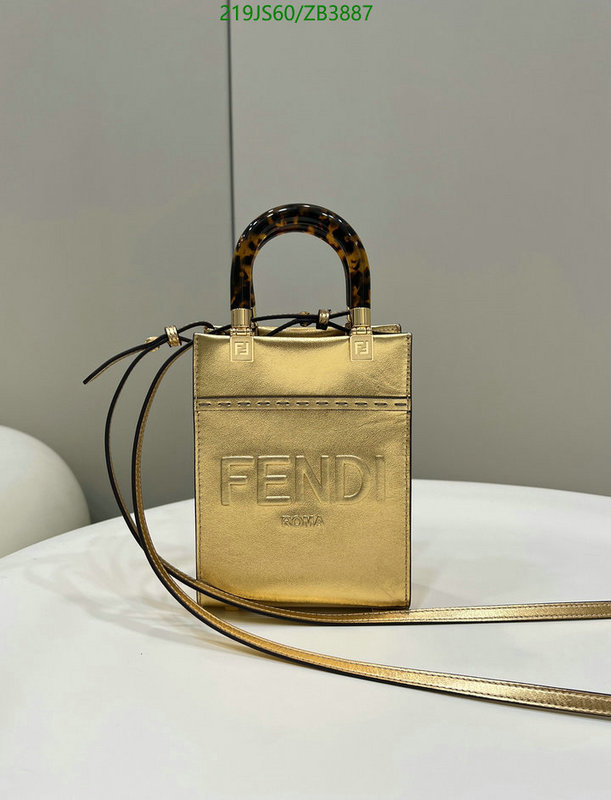 Fendi Bag-(Mirror)-Sunshine,Code: ZB3887,$: 219USD