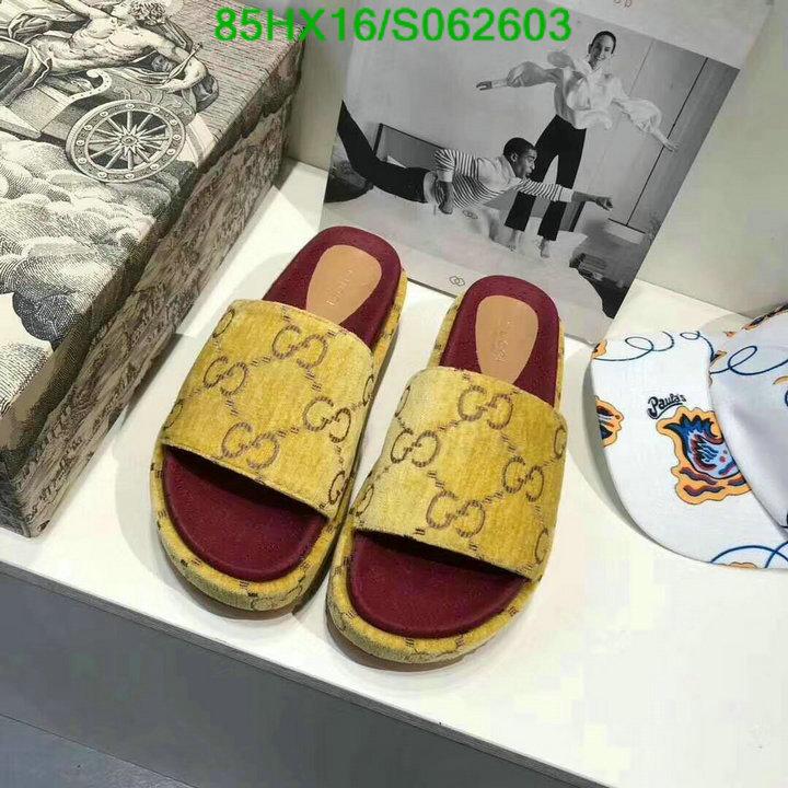 Women Shoes-Gucci, Code: S062603,$: 85USD