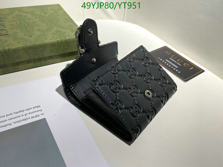 Gucci Bag-(4A)-Wallet-,Code: YT951,$: 49USD