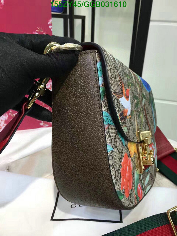 Gucci Bag-(Mirror)-Padlock,Code: GGB031610,$: 155USD