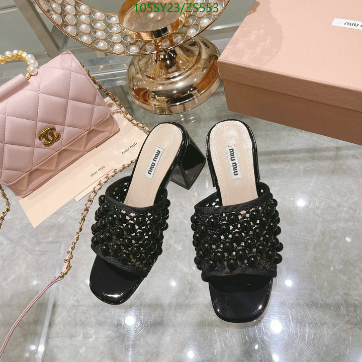 Women Shoes-Miu Miu, Code: ZS553,$: 105USD