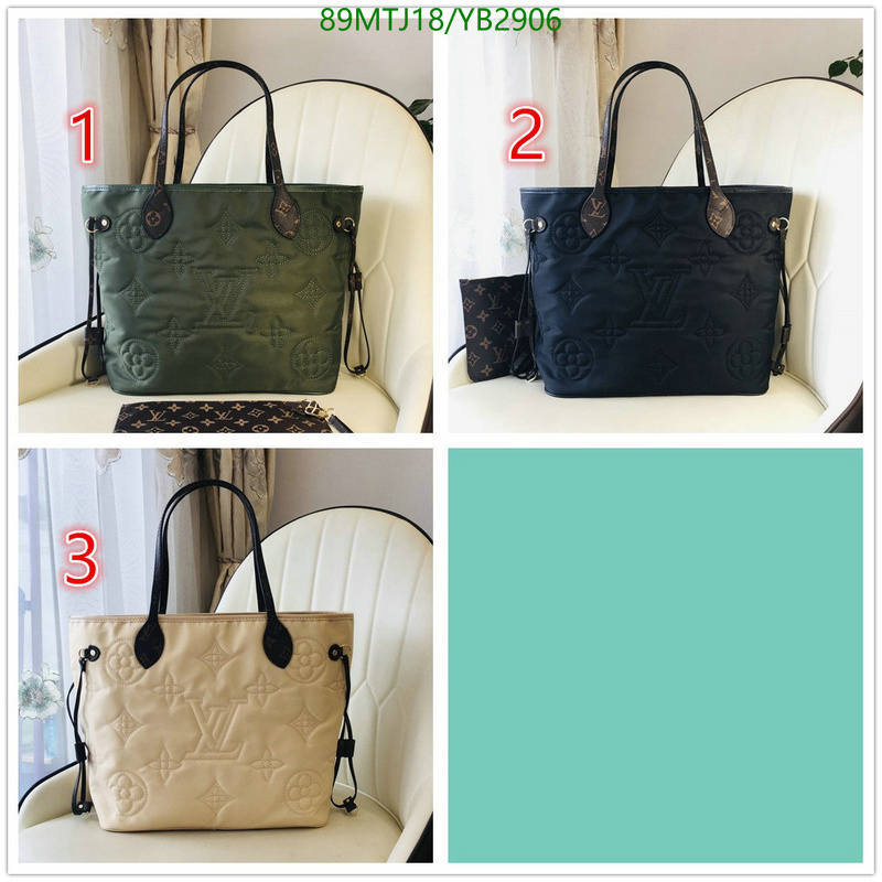 LV Bags-(4A)-Neverfull-,Code: YB2906,$: 89USD