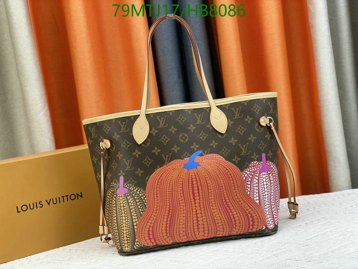 LV Bags-(4A)-Neverfull-,Code: HB8086,$: 79USD