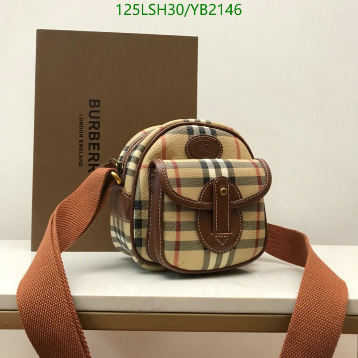 Burberry Bag-(Mirror)-Diagonal-,Code: YB2146,$: 125USD