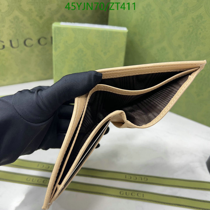 Gucci Bag-(4A)-Wallet-,Code: ZT411,$: 55USD