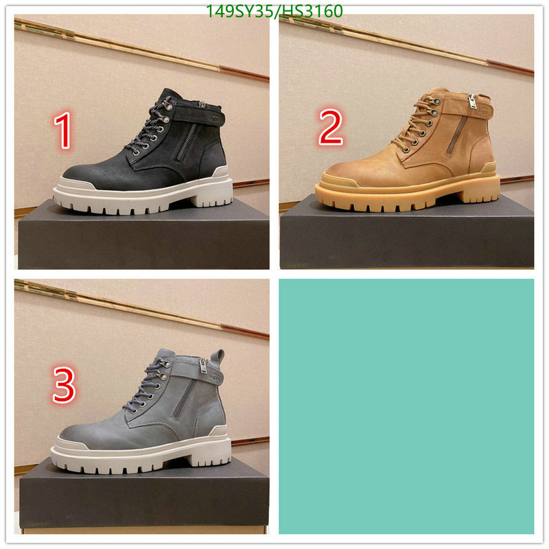 Men shoes-Boots, Code: HS3160,$: 149USD