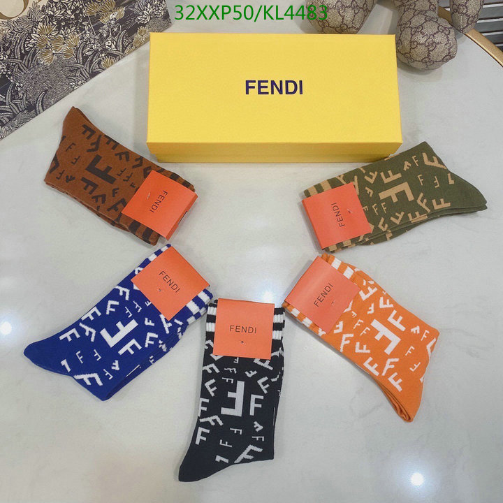 Sock-Fendi, Code: KL4483,$: 32USD