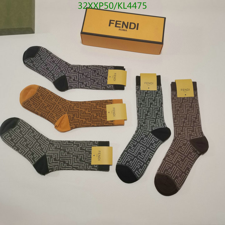 Sock-Fendi, Code: KL4475,$: 32USD