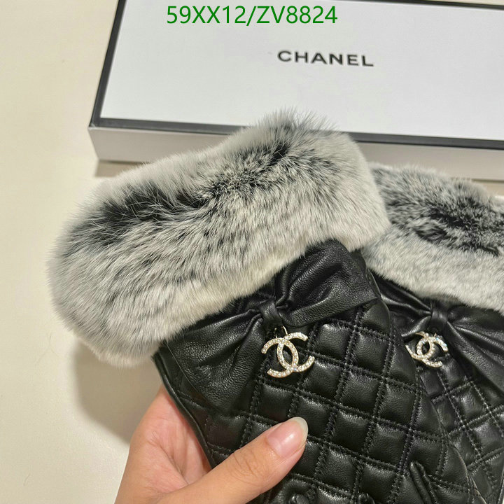 Gloves-Chanel, Code: ZV8824,$: 59USD