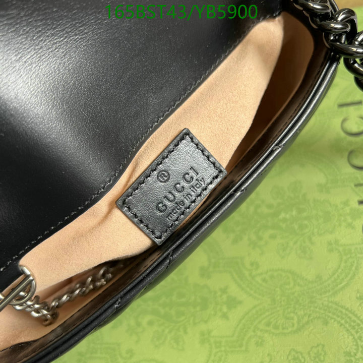Gucci Bag-(Mirror)-Marmont,Code: YB5900,$: 165USD