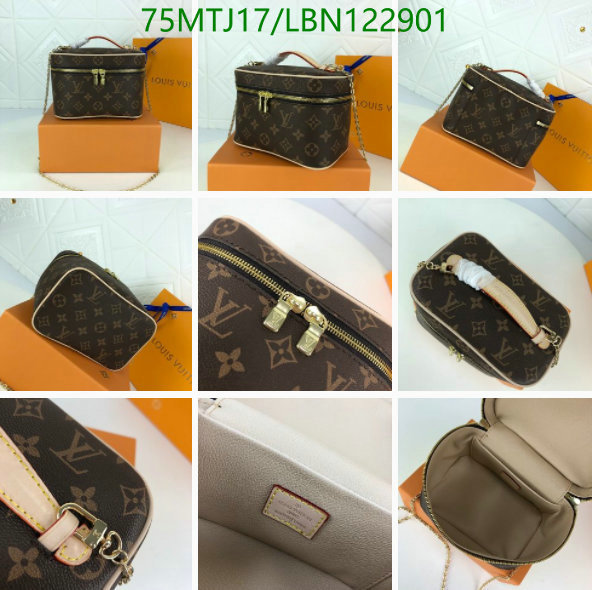 LV Bags-(4A)-Vanity Bag-,Code: LBN122901,$: 75USD