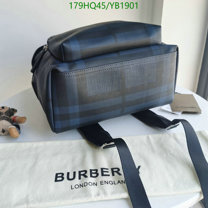 Burberry Bag-(Mirror)-Backpack-,Code: YB1901,$: 179USD