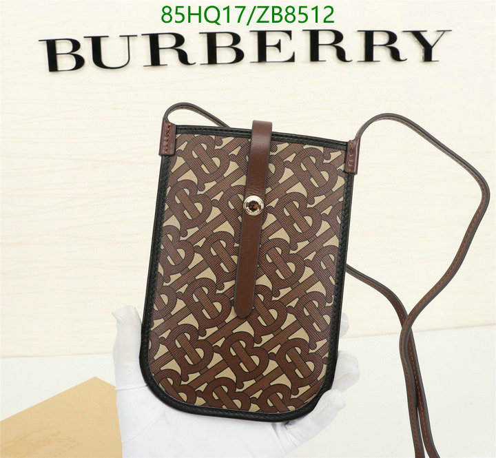 Burberry Bag-(4A)-Diagonal-,Code: ZB8512,$: 85USD