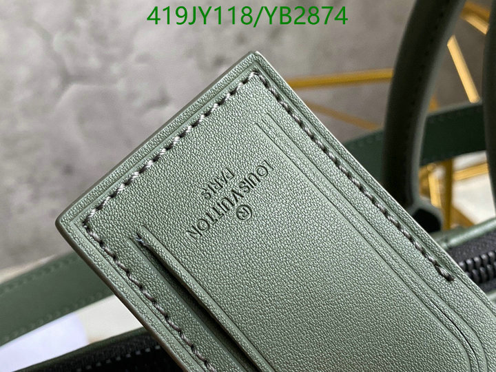 LV Bags-(Mirror)-Keepall BandouliRe 45-50-,Code: YB2874,$: 419USD