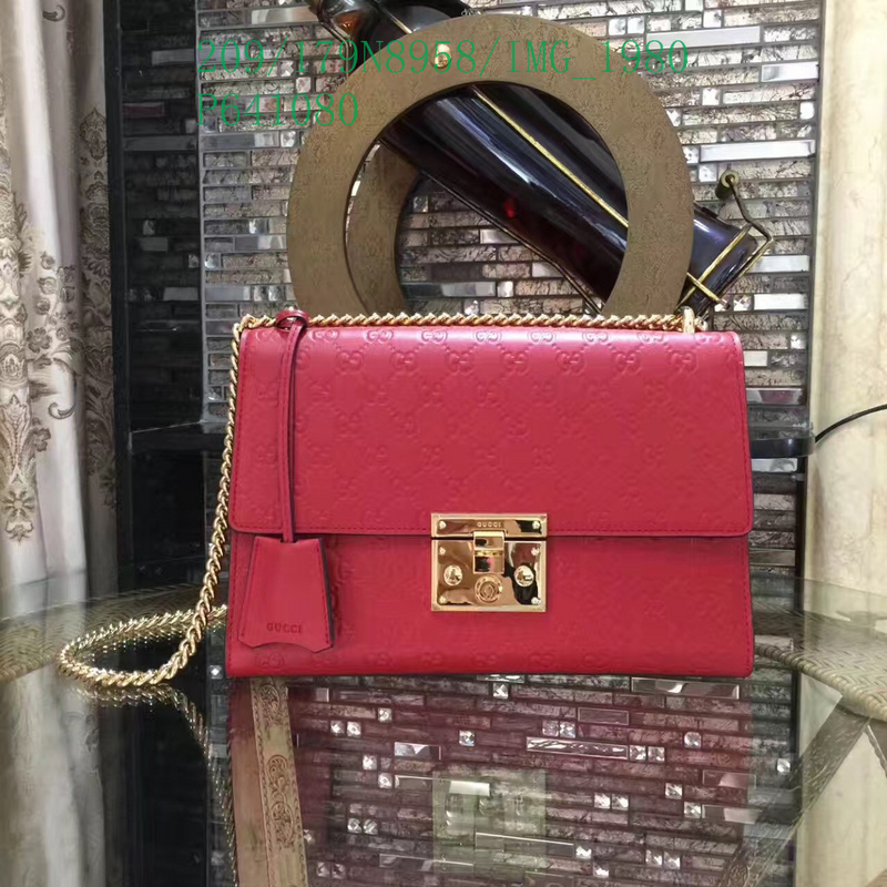 Gucci Bag-(Mirror)-Padlock,Code: GGB112740,$: 209USD