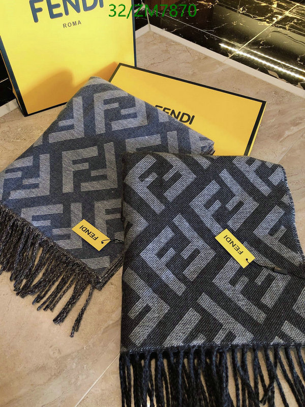 Scarf-Fendi, Code: ZM7870,$: 32USD