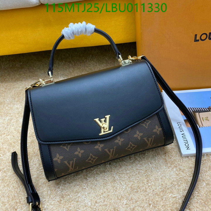 LV Bags-(4A)-Handbag Collection-,Code: LBU011330,$: 115USD