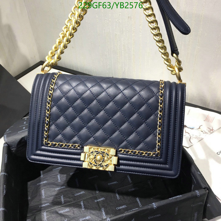 Chanel Bags -(Mirror)-Le Boy,Code: YB2576,$: 229USD