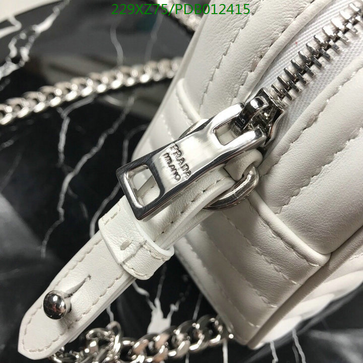 Prada Bag-(Mirror)-Diagonal-,Code: PDB012415,$:229USD