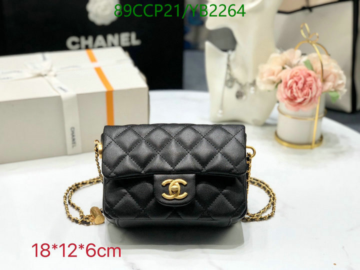 Chanel Bags ( 4A )-Diagonal-,Code: YB2264,$: 89USD